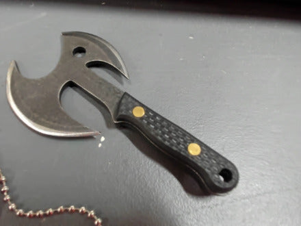 Battle Axe keychain knife