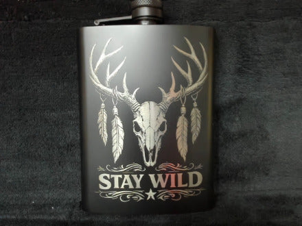 Stay Wild Flask