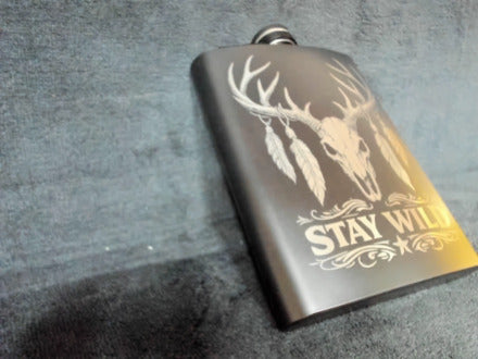 Stay Wild Flask