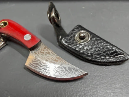 Damascus Pattern Mini knife