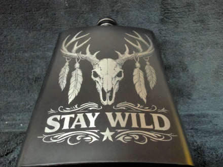 Stay Wild Flask