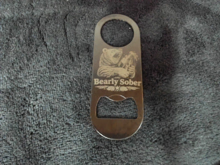 Bottle Opener -  Bearly Sober