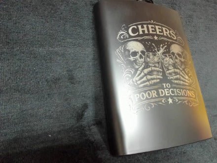 Poor Decisions Flask