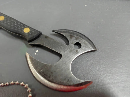 Battle Axe keychain knife