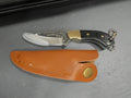 Black Wooden Handle Portable Mini Stainless Steel Embossed Knife