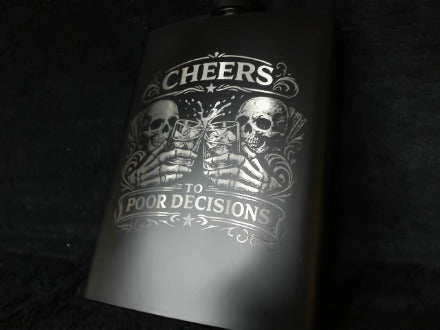 Poor Decisions Flask