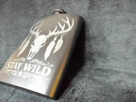 Stay Wild Flask