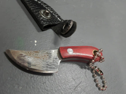 Damascus Pattern Mini knife